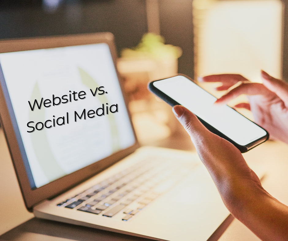 website vs social media - waar beginnen als zelfstandige